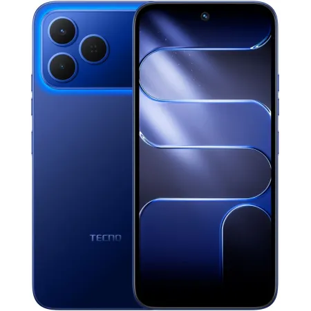 Смартфон Tecno Spark 50 256Gb 8Gb синий моноблок 3G 4G 2Sim 6.67" 720x1600 Android 16 50Mpix 802.11 a/b/g/n/ac/ax NFC GPS GSM900/1800 GSM1900 Protect FM microSD max2048Gb