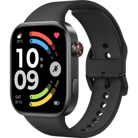 Смарт-часы Xiaomi Redmi Watch 6 2.07" AMOLED корп.черный рем.черный разм.брасл.:135-205мм (BHR08CIGL)