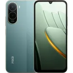 Смартфон Xiaomi Poco C81 Pro 128Gb 4Gb зеленый моноблок 3G 4G 2Sim 6.9" 720x1600 Android 13Mpix 802.11 a/b/g/n/ac NFC GPS GSM1900 microSD max1024Gb