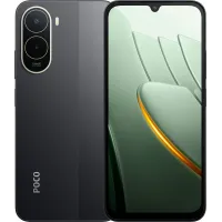 Смартфон Xiaomi Poco C81 Pro 64Gb 4Gb черный моноблок 3G 4G 2Sim 6.9" 720x1600 Android 13Mpix 802.11 a/b/g/n/ac NFC GPS GSM1900 microSD max1024Gb