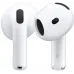 Гарнитура вкладыши Apple AirPods 4 ANC A3055/A3056/A3059 белый беспроводные bluetooth в ушной раковине (MXP93HN/A)