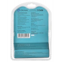 Мышь Оклик 515MW черный/серый оптическая 1200dpi беспров. USB для ноутбука 3but (1018267)