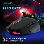 Мышь Оклик 995G SWAT черный оптическая 3200dpi USB 6but (1061995)