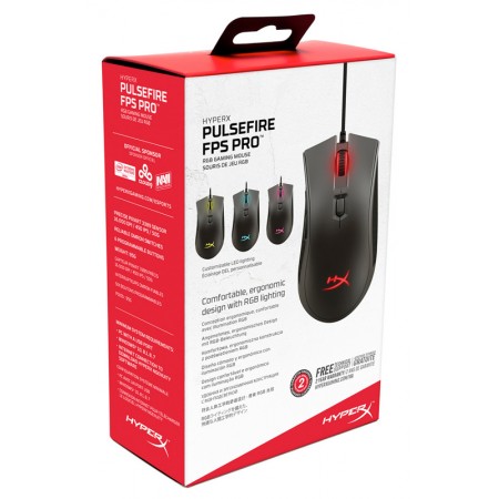 Мышь HyperX Pulsefire FPS Pro черный оптическая 16000dpi USB2.0 6but (HX-MC003B)