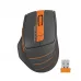 Мышь A4Tech Fstyler FG30 серый/оранжевый оптическая 2000dpi беспров. USB 6but (FG30 ORANGE)