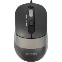 Мышь A4Tech Fstyler FM10 черный/серый оптическая 1600dpi USB 4but (FM10 GREY)