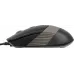 Мышь A4Tech Fstyler FM10 черный/серый оптическая 1600dpi USB 4but (FM10 GREY)