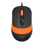 Мышь A4Tech Fstyler FM10 черный/оранжевый оптическая 1600dpi USB 4but (FM10 ORANGE)