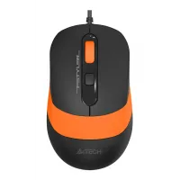 Мышь A4Tech Fstyler FM10 черный/оранжевый оптическая 1600dpi USB 4but (FM10 ORANGE)