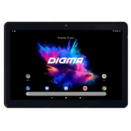 Планшет Digma CITI Octa 10 SC9863 (1.6) 8C RAM4Gb ROM64Gb 10.1" IPS 1920x1200 4G 1Sim Android 9.0 черный 5Mpix 2Mpix BT WiFi microSD 128Gb 5000mAh