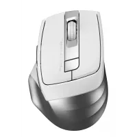 Мышь A4Tech Fstyler FG35 серебристый/белый оптическая 2000dpi беспров. USB 6but (FG35 SILVER)