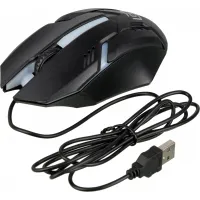 Мышь Оклик 396M INSOMNIA черный оптическая 1200dpi USB 3but (1192373)