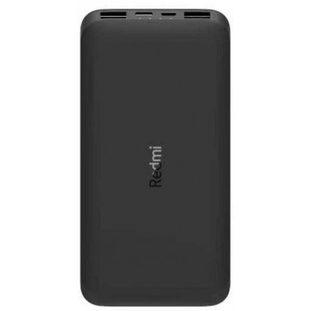 Мобильный аккумулятор Xiaomi Redmi PB100LZM 10000mAh 12W 2.4A 2xUSB-A черный (VXN4305GL)