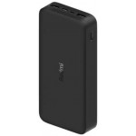 Мобильный аккумулятор Xiaomi Redmi PB200LZM 20000mAh QC3.0 18W 2.4A 2xUSB-A черный (VXN4304GL)