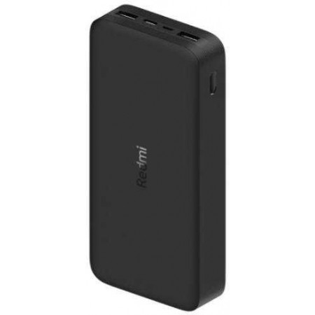 Мобильный аккумулятор Xiaomi Redmi PB200LZM 20000mAh QC3.0 18W 2.4A 2xUSB-A черный (VXN4304GL)