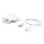 Сетевое зар./устр. Hama H-183265 2.4A USB для Apple белый (00183265)