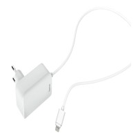 Сетевое зар./устр. Hama H-178342 2.4A для Apple белый (00178342)