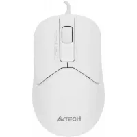 Мышь A4Tech Fstyler FM12S белый оптическая 1200dpi silent USB 3but (FM12S WHITE)