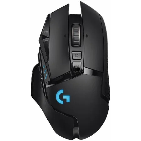 Мышь Logitech G502 Lightspeed черный оптическая 25600dpi беспров. USB 9but (910-005567)