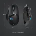 Мышь Logitech G502 Lightspeed черный оптическая 25600dpi беспров. USB 9but (910-005567)