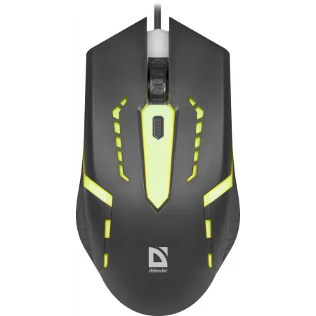 Мышь Defender Hit MB-601 черный оптическая 1200dpi USB 3but (52601) Мышь Defender Hit MB-601 черный оптическая 1200dpi USB 3but (52601)