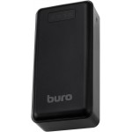 Мобильный аккумулятор Buro BPF30D 30000mAh QC4.0/PD3.0 22.5W 3A 2xUSB-A/USB-C черный (BPF30D22PBK)