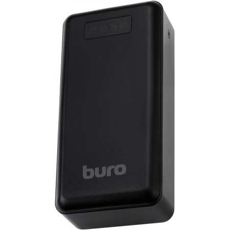 Мобильный аккумулятор Buro BPF30D 30000mAh QC4.0/PD3.0 22.5W 3A 2xUSB-A/USB-C черный (BPF30D22PBK)