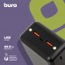 Мобильный аккумулятор Buro BPF30D 30000mAh QC4.0/PD3.0 22.5W 3A 2xUSB-A/USB-C черный (BPF30D22PBK)