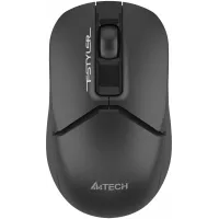 Мышь A4Tech Fstyler FG12 черный оптическая 1200dpi беспров. USB 3but (FG12 BLACK)