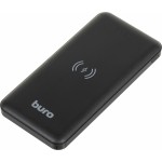 Мобильный аккумулятор Buro BPW10E 10000mAh 10W 2A 2xUSB-A беспров.зар. черный (BPW10E10PBK)