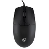 Мышь Оклик 147M черный оптическая 2000dpi USB 4but (1454525)