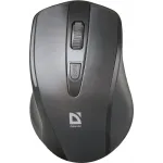 Мышь Defender Datum MM-265 черный оптическая 1600dpi беспров. USB 3but (52265)