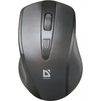 Мышь Defender Datum MM-265 черный оптическая 1600dpi беспров. USB 3but (52265)