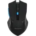 Мышь Defender Accura MM-275 черный/синий оптическая 1600dpi беспров. USB 5but (52275)