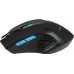 Мышь Defender Accura MM-275 черный/синий оптическая 1600dpi беспров. USB 5but (52275)