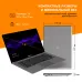 Ноутбук Digma EVE 14 C414 Celeron N4020 4Gb eMMC64Gb Intel UHD Graphics 600 14.1" IPS FHD (1920x1080) Windows 10 Home Single Language 64 dk.grey WiFi BT Cam 5000mAh (ES4060EW)