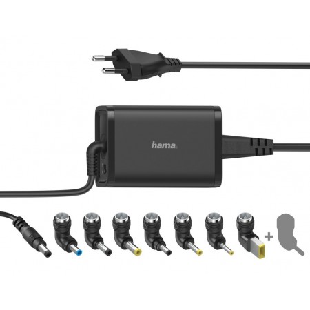 Блок питания Hama H-200001 автоматический 45W 15V-19V 8-коннект. 3A от бытовой электросети