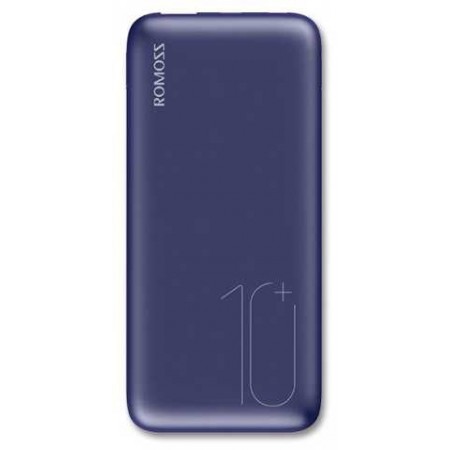 Мобильный аккумулятор Romoss WSL10 10000mAh QC2.0 18W 3A USB-A/USB-C беспров.зар. синий