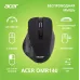 Мышь Acer OMR140 черный оптическая 1600dpi беспров. USB 6but (ZL.MCEEE.00G)