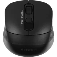 Мышь A4Tech Fstyler FB10C черный оптическая 2000dpi беспров. BT/Radio USB 4but (FB10C STONE BLACK)