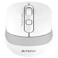 Мышь A4Tech Fstyler FB10C белый/серый оптическая 2000dpi беспров. BT/Radio USB 4but (FB10C GRAYISH WHITE)
