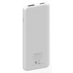 Мобильный аккумулятор Hiper PSL5000 5000mAh 12W 2.4A USB-A/USB-C белый (PSL5000 WHITE)