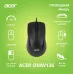 Мышь Acer OMW136 черный оптическая 1200dpi USB 2but (ZL.MCEEE.01A)