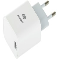 Сетевое зар./устр. Digma DGW3C 30W 3A (PD) USB-C универсальное белый (DGW3C0F010WH)