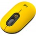 Мышь Logitech POP Mouse with emoji желтый/черный оптическая 4000dpi беспров. BT/Radio USB 4but (910-006546)