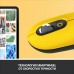 Мышь Logitech POP Mouse with emoji желтый/черный оптическая 4000dpi беспров. BT/Radio USB 4but (910-006546)