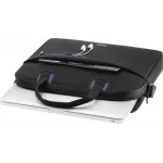 Сумка для ноутбука 15.6" Hama Sydney черный/синий полиэстер (00216519)