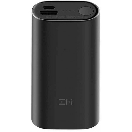 Мобильный аккумулятор ZMI PowerBank QB818 10000mAh QC3.0/PD3.0 30W 3A USB-A/USB-C черный (QB818 BLACK)