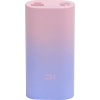 Мобильный аккумулятор ZMI PowerBank QB818 10000mAh QC3.0/PD3.0 30W 3A USB-A/USB-C розовый/фиолетовый (QB818 COLOR)