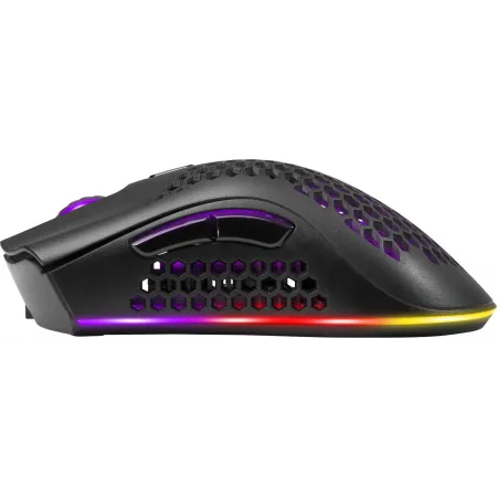 Мышь Defender Warlock GM-709L черный оптическая 2400dpi беспров. USB 7but (52709)